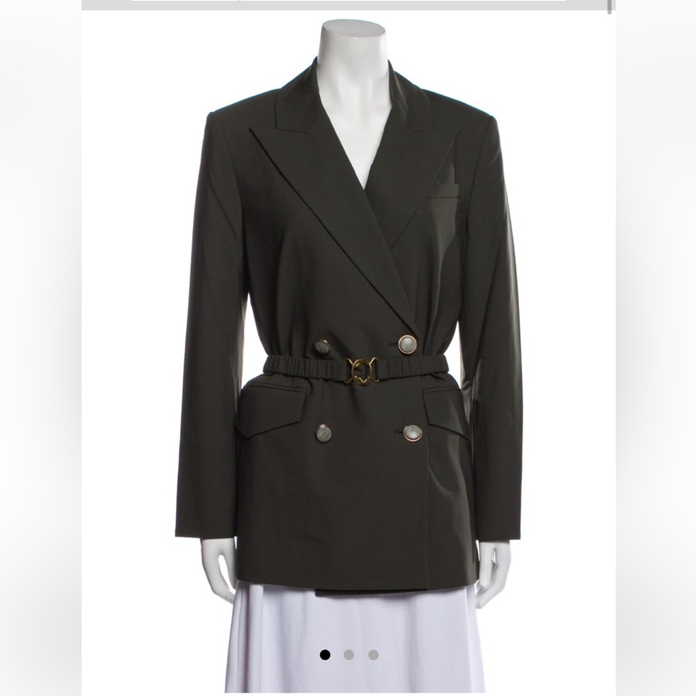 Veronica beard Hutchinson blazer NWT size XS in dark green